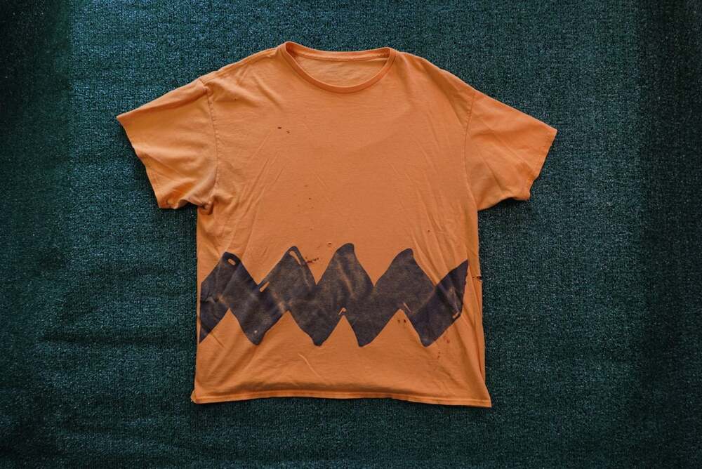 Vintage Charlie Brown Zig Zag Graphic T-Shirt XL